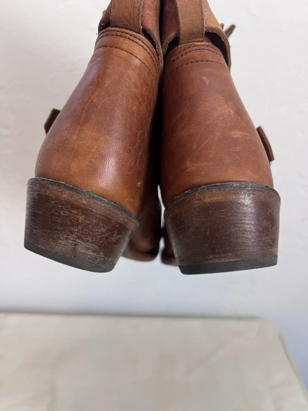 Rare Vince Camuto Made in USA Leather Boots Size 7 Butter Soft USA Made